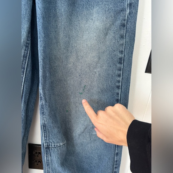 Jaded London Colossus Baggy Jeans Midwash Size 26 - Picture 4 of 6